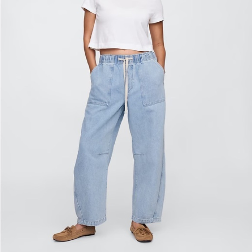 GAP Pull on Barrel tie pant